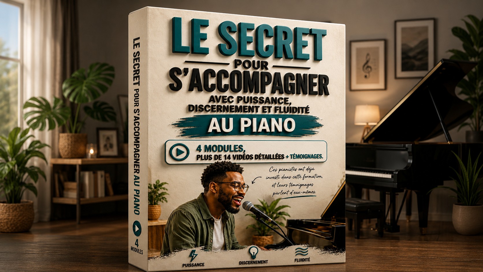 Le secret pour s'accompagner avec puissance, discernement et fluidité au piano